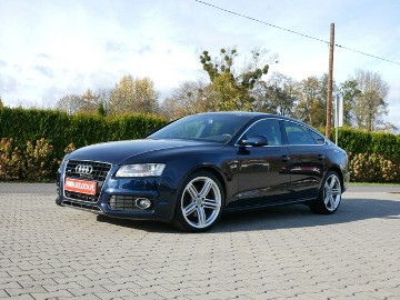 Audi A5 I (8T) 3.0TDI V6 240KM Eu5 S-Line Sportback 4x4 Quattro -Wzorowo zadbana