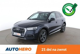 Audi Q5 III quattro/ 190KM/ S-tronic/ alcantara/ panorama/ navi PDC grzane fotel