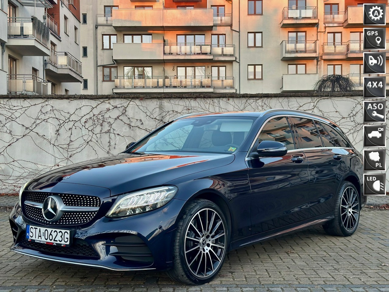 Mercedes-Benz Klasa C W205 4-Matic Faktura VAT 23%