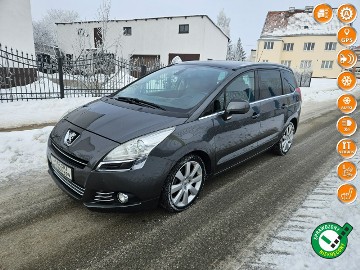 Peugeot 5008 I Opłacony Zadbany Serwisowany Bogato Wypos Automat 1WŁ Po Serwisie
