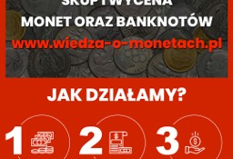 Skup i wycena monet oraz banknotów Olsztyn - gotówka do ręki