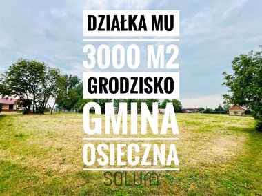 Działka 3000 m2 MU 10 min. od Leszna-1