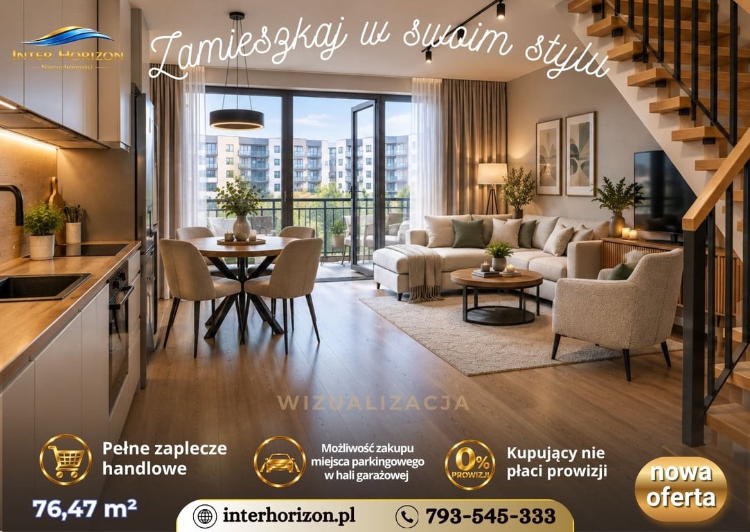 2-room apartment of 76 m²