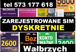 Działają karty SIM polskie startery zarejestrowane ZDALNA REJESTRACJA Wałbrzych