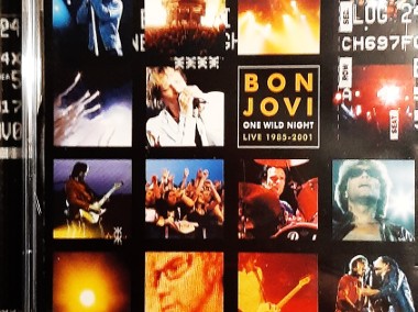  Znakomity Album CD Bon Jovi One Wild Night  CD Nowe-1