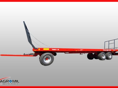 Przyczepa przyczepy platformowe do bel METAL-FACH-1