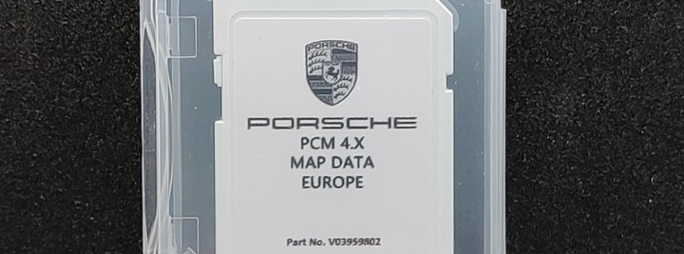 Aktualizacja map Porsche PCM 4.X-1