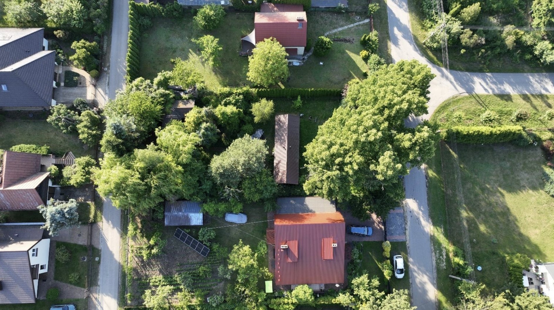 Działka 874 m. Wrząca, koło Lutomierska (woj. łódzkie) plus dom mobilny 48 m. - Ansicht 2