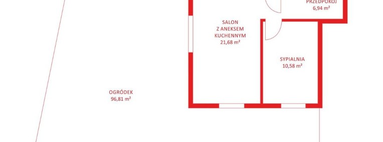 Mieszkanie, sprzedaż, 43.33, Gdańsk, Łostowice-1
