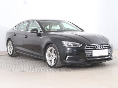 Audi A5 III , Serwis ASO, 187 KM, Automat, VAT 23%, Skóra, Navi,-1