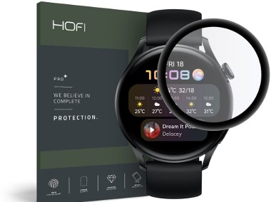 Szkło Hybrydowe do Huawei Watch 3 46mm Black-1