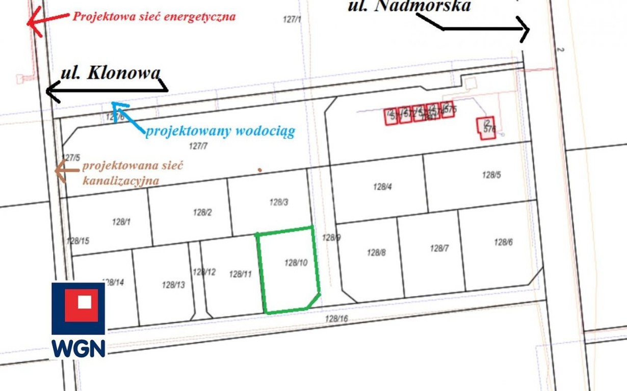 Działka na sprzedaż, 796 m², Postomino Jezierzany - Ansicht 6