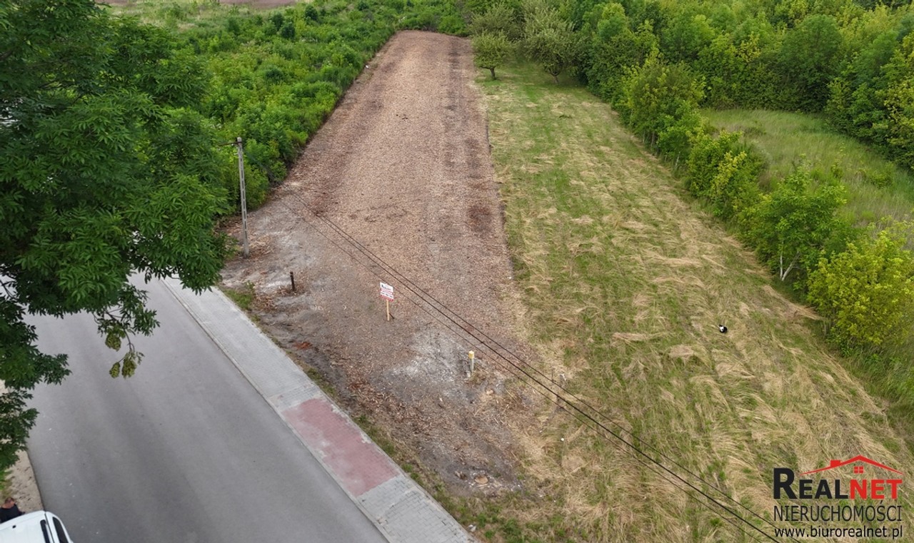 Działka budowlano-inwestycyjna 1286 m², Busko-Zdrój, Siesławice - Widok 4