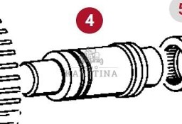 Fendt Favorit 514 Wał Wałek CZĘŚCI 514100320011