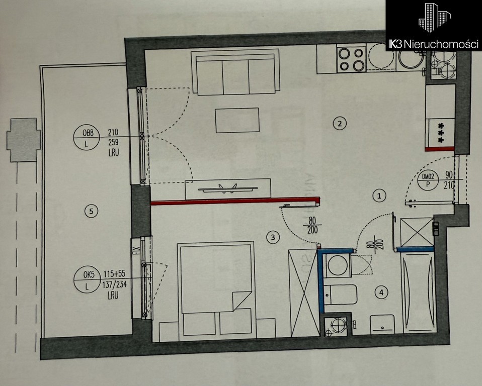 System 20/80! odbiór za 3 mc! 2 pokojowy Loft!, Warszawa