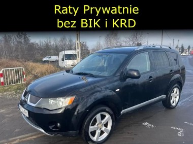 Mitsubishi Outlander II Raty Zadbany 7 os Nowy akumulator-1
