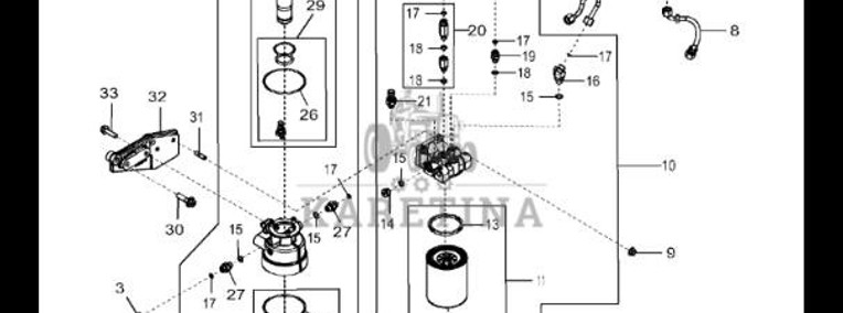 RE539761 John Deere 8345R - Pompa paliwa-1