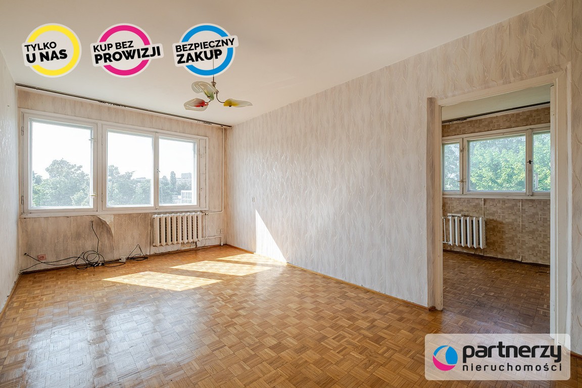3 pokoje | Przymorze | Balkon | Do remontu