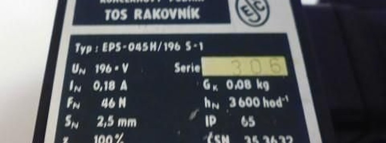 Cewka elektrozaworu EPS045H/196S-1
