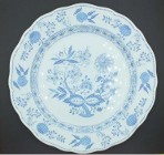 Talerz Patera Rosenthal Blue Drops 27 cm