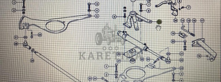 CLAAS 00 0785 016 0/Claas wspornik/Claas Lexion 580-1
