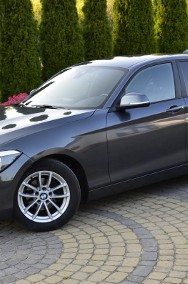 BMW SERIA 1 116d 116KM Skóra ALU Duża Navi Czarna Podsufitka-2