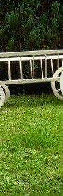  wóz drabiniasty wóz drewniany ekspozytor dekoracja Ladder cart-4