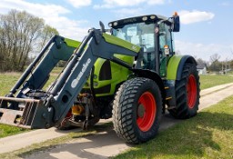 Ciągnik rolniczy Claas Ares 697 ATZ + ładowacz Quicke Q65 + TUZ + Wom