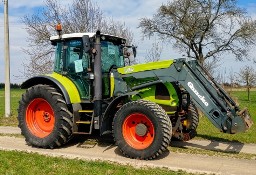 Ciągnik rolniczy Claas Ares 697 ATZ + ładowacz Quicke Q65 + TUZ + Wom