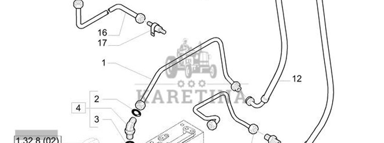 New Holland T6010 Filtr 84169700-1
