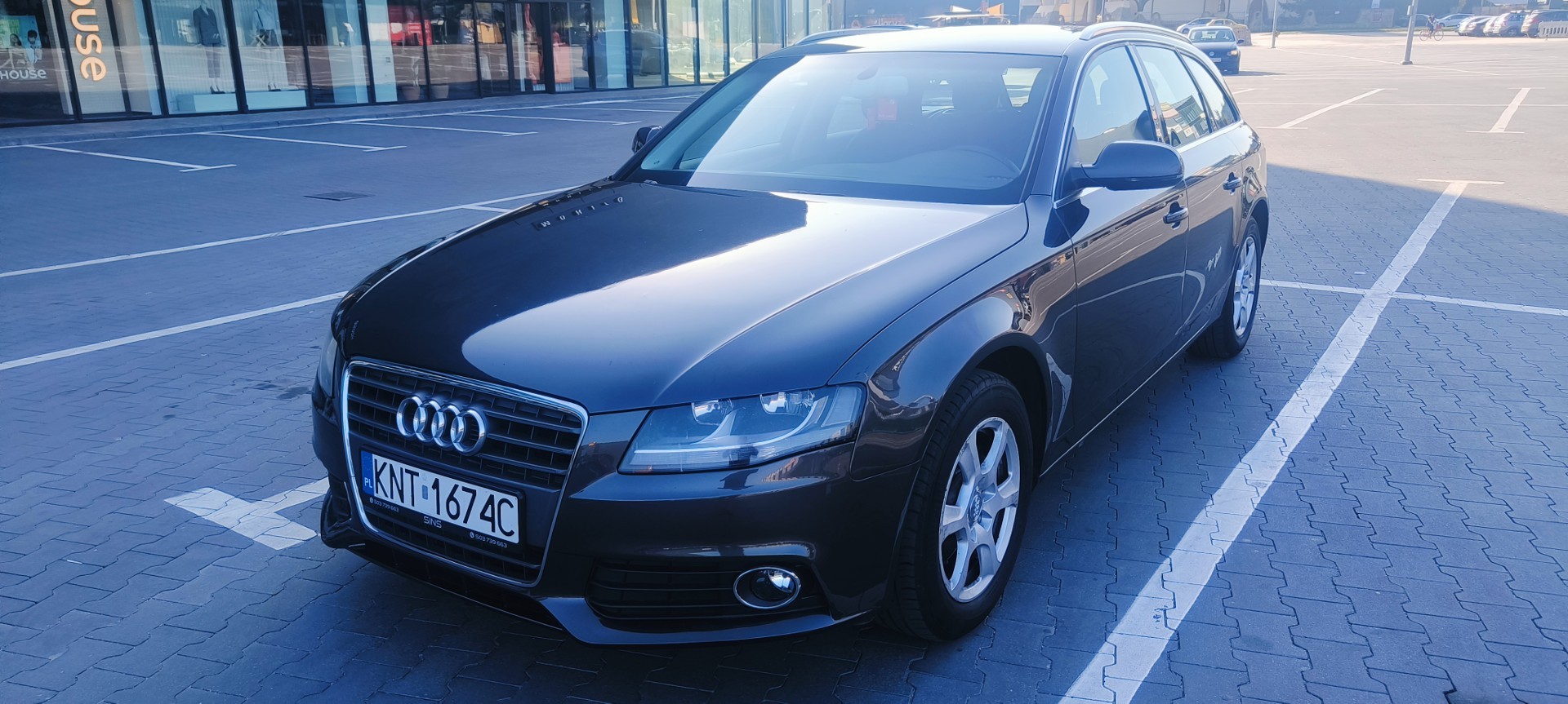 Audi A4 IV (B8) A4 B8 Automatyczna skrzynia biegów. Fajny do jazdy.