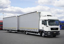MAN TGL 12.250 / E 5 / ZESTAW PRZEJAZDOWY 120 M3 / ŁADOWNOŚĆ 12 715 KG,