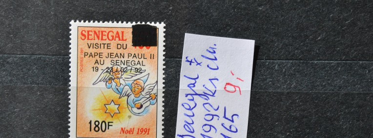 Papież Jan Paweł II Senegal **  Wg Ks Chrostowskiego  165-1