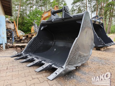 Łyżka 150cm do koparki Miller fi 80 / Nowe zęby systemu CAT J350-1