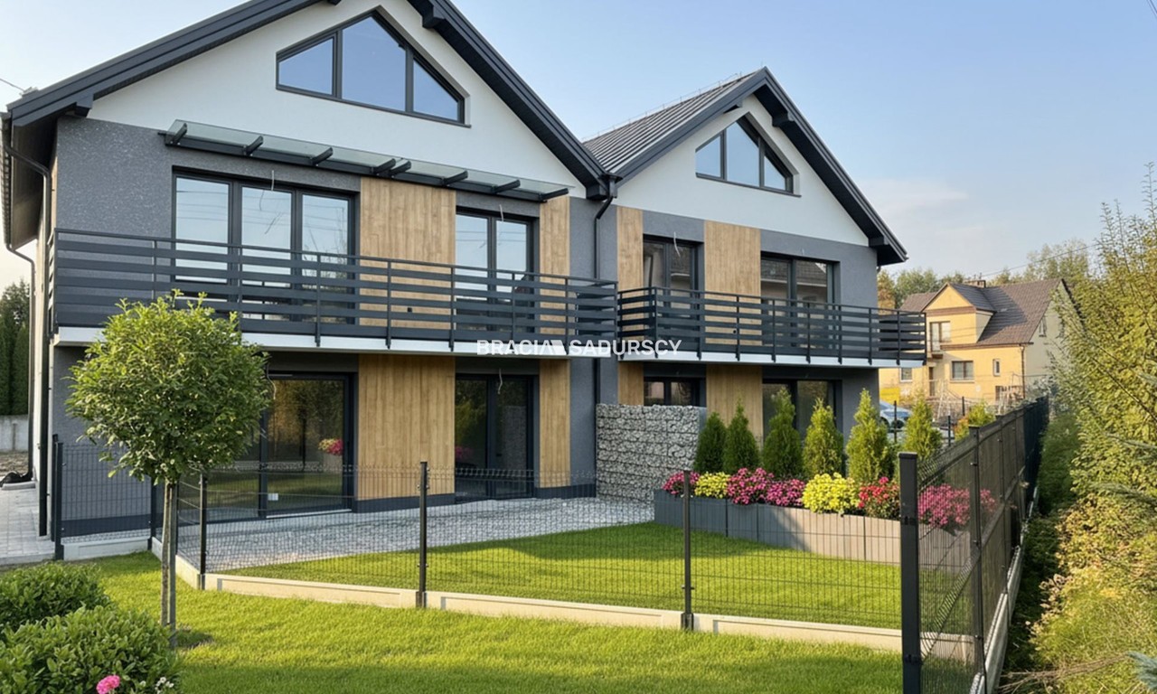 Nowoczesne 93 m² z ogródkiem | Granica Krakowa