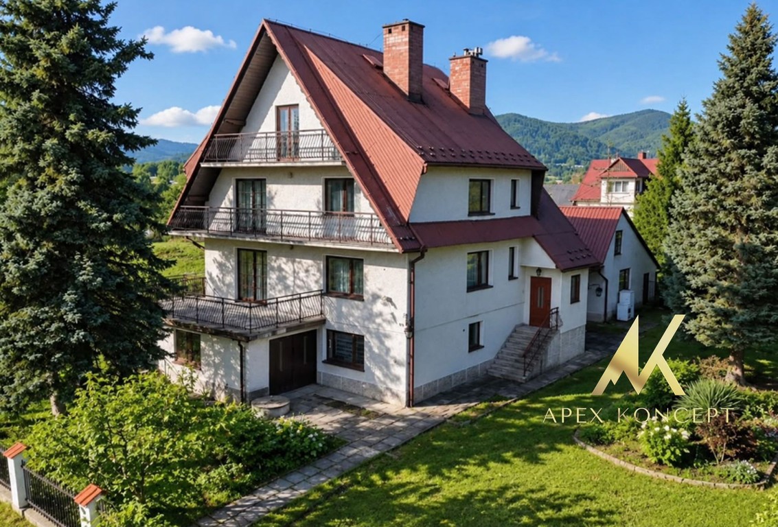Dom na sprzedaż, 9 pokoi, 180 m², Mszana Dolna