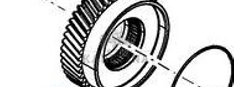 New Holland CR9080 CR 9080 E4 TIER 4 Koło Zębate Zębatka Skrzyni Biegów Przekładni CZĘŚCI 84147918-1