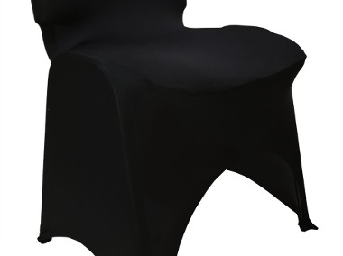 Elastyczne  Pokrowce na krzesła ISO czarne-1