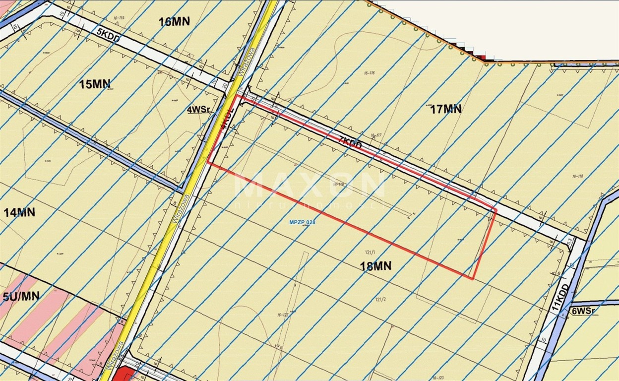 Teren inwestycyjny MN pod domy wolnostojące 1,78ha - Więcej