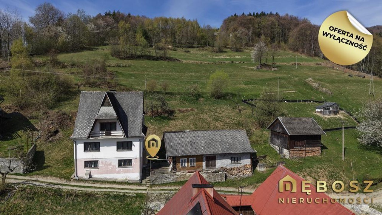 Dom na sprzedaż, 200 m², 5 pokoi Pcim Pcim