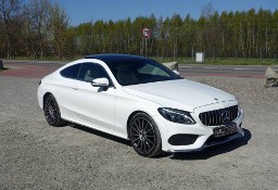 Mercedes-Benz Klasa C W205 C200 Coupe 184KM 4matic 4x4 Automat Skóra Navi LED
