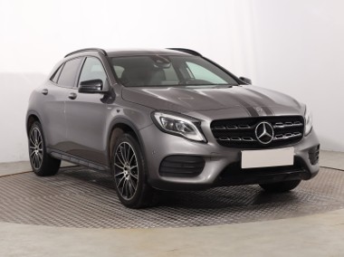 Mercedes-Benz Klasa GLA I , Salon Polska, Automat, Skóra, Klimatronic, Tempomat,-1
