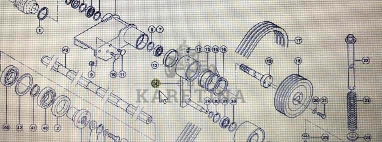 CLAAS 00 0992 308 1/ CLAAS Corto dżwignia montaźowa-1