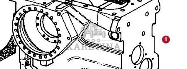 Fendt Favorit 514 Obudowa Tylnego Mostu CZĘŚCI 514100010050-1