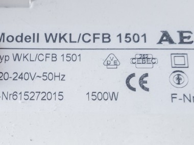 Grzejnik konwektorowy AEG WKL/CFB 1501 1,5kW-2