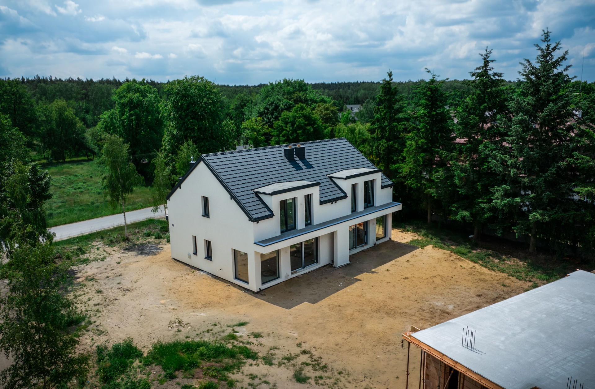 Nowoczesne domy w otulinie lasów blisko miasta - Krzywiec/Rąbień AB - Ansicht 2