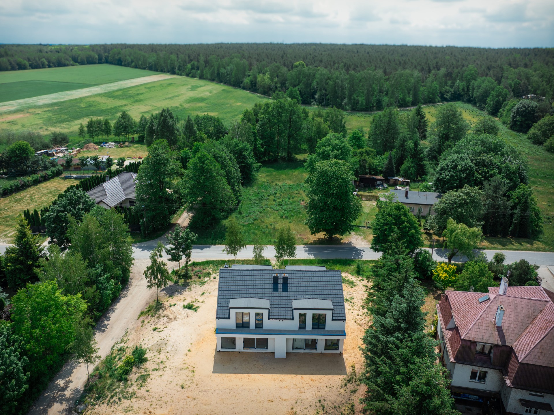 Nowoczesne domy w otulinie lasów blisko miasta - Krzywiec/Rąbień AB - Ansicht 3
