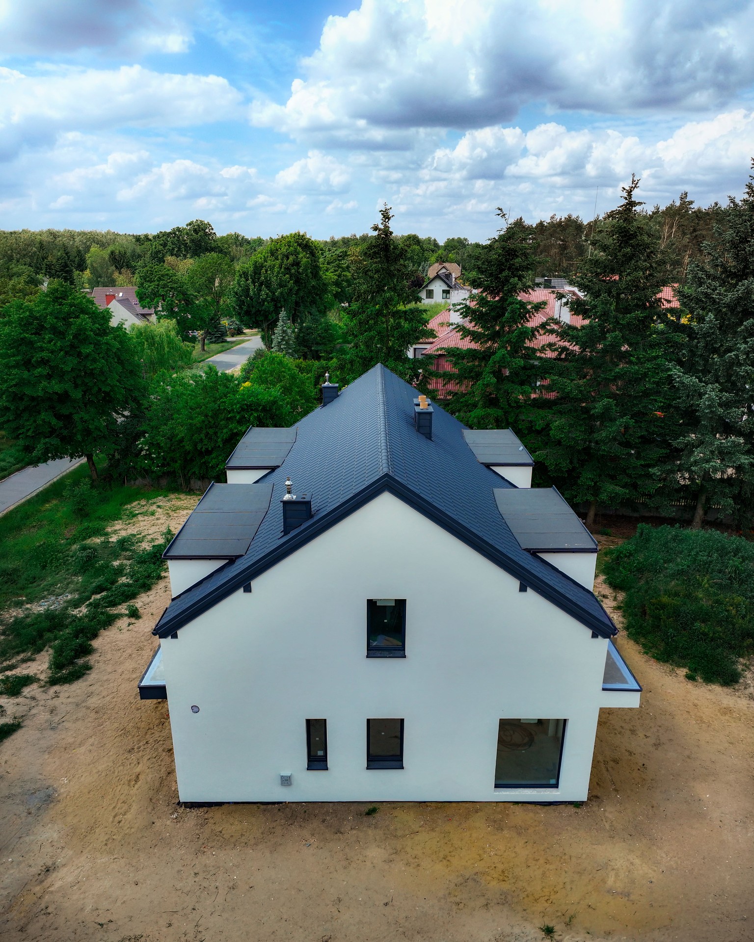 Nowoczesne domy w otulinie lasów blisko miasta - Krzywiec/Rąbień AB - Ansicht 5