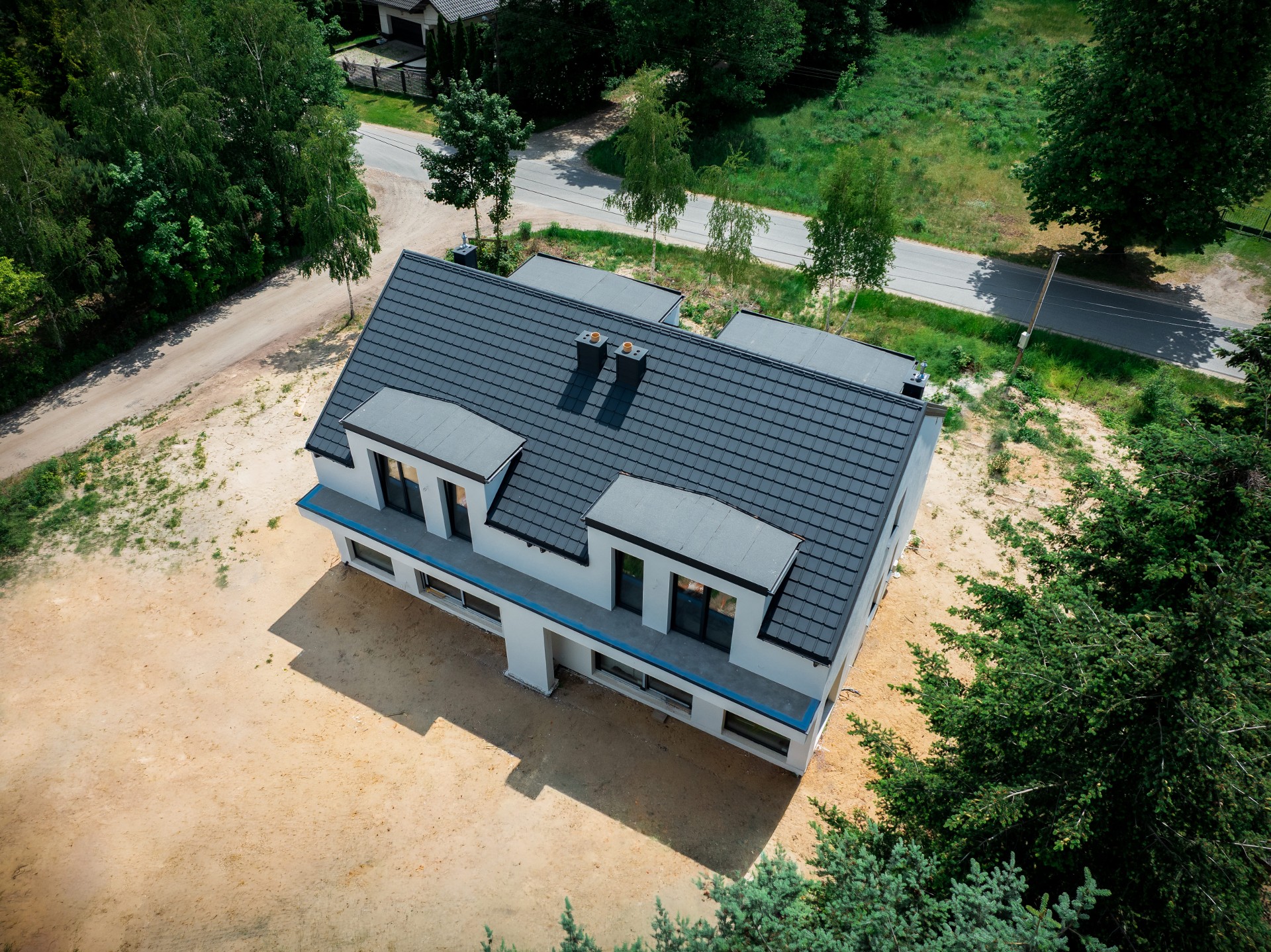 Nowoczesne domy w otulinie lasów blisko miasta - Krzywiec/Rąbień AB - Ansicht 4