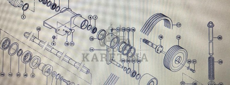 CLAAS 00 0951 323 1/CLAAS Corto koło pasowe-1